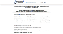 Desktop Screenshot of ecomstation.com